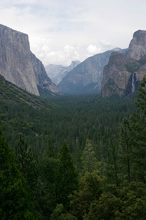 Tunnel View of Yosemite Valley 1