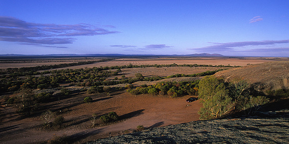 Outback view frm Pildappa