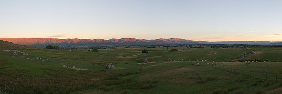 West Maniototo Plains at sunrise 1