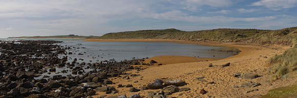 Beach below Waipapa lighthouse