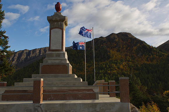 Arrowtown monument 1