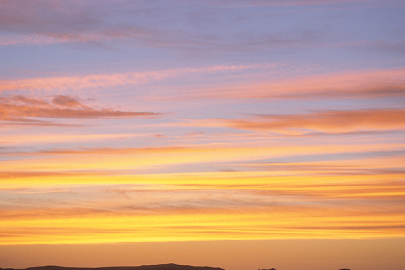 Sunset sky