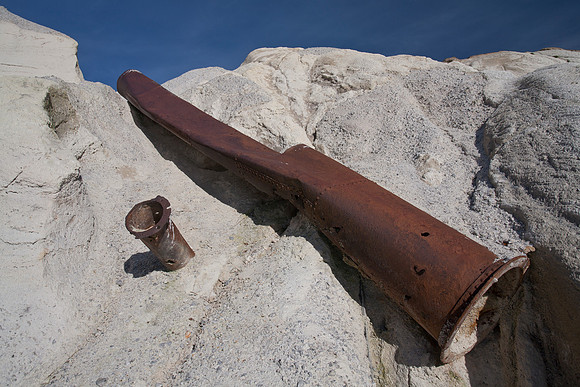 Gold-sluicing pipes 1