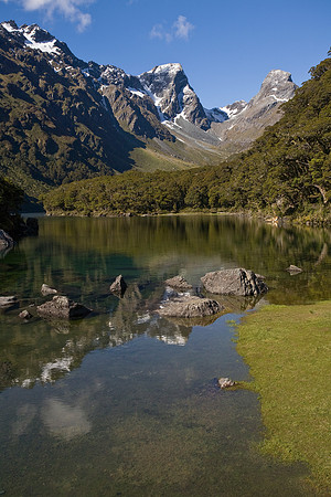 Lake Mackenzie on the Routeburn Track 4