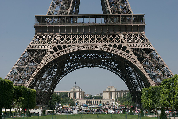 Base of Eiffel tower
