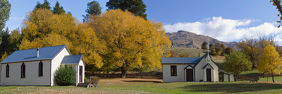 The Cardrona Hall & Church 1