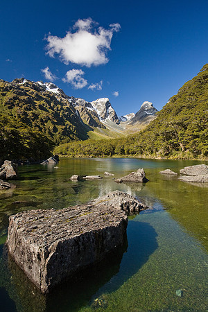 Lake Mackenzie on the Routeburn Track 2