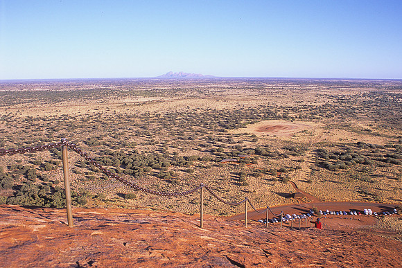 Access chain on Ayers Rock