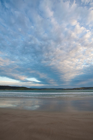Stratocumulus clouds over Porpoise Bay 1