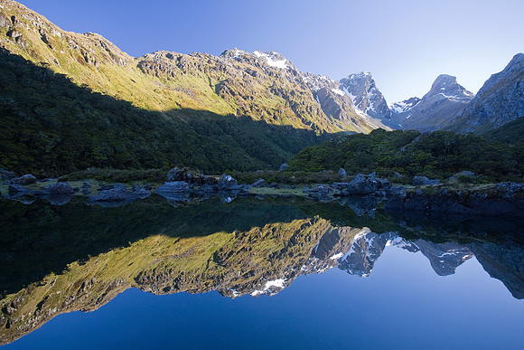 Lake Mackenzie on the Routeburn Track 3