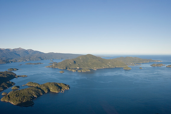 Anchor Island in Dusky Sound