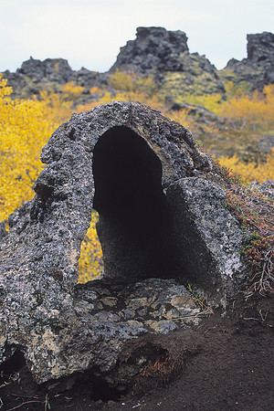 Keyhole at Dimmuborgir