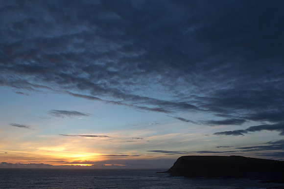 Sunset at Curio Bay 1