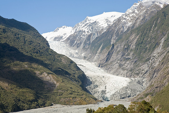The Franz Joseph Glacier, West Coast