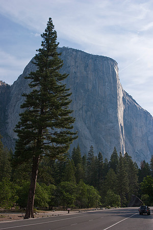 Southwest face of El Capitan from Yosemite Valley 1