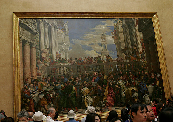Artwork in the Louvre Museum