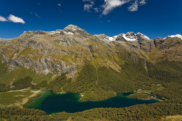 Lake Mackenzie on the Routeburn Track 1