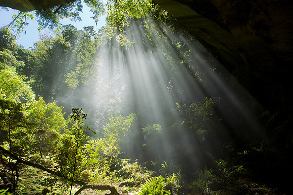 Upper Aurora Cave entrance