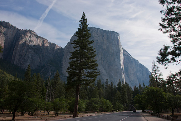 Southwest face of El Capitan from Yosemite Valley 2