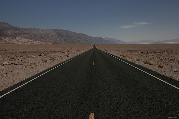 The highway through Death Valley 1