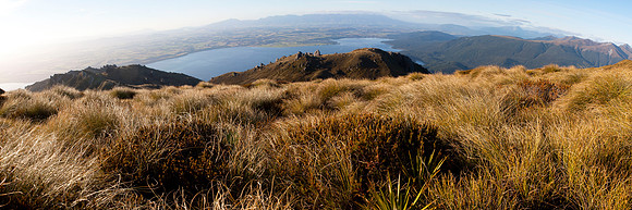 View across Lake Te Anau from Torrs Ridge 1