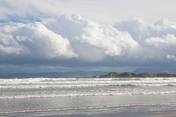 Storm clouds over Karitane 1