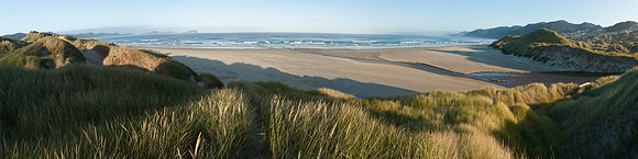 Duck Creek emerging at Mason Bay 1